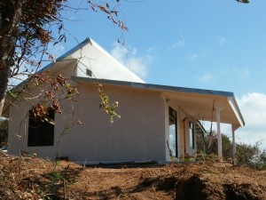 House from the right